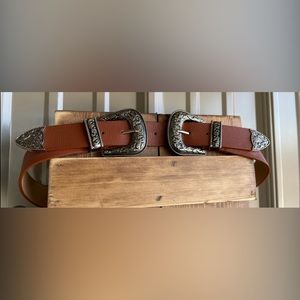 Double Buckle Belt NWT